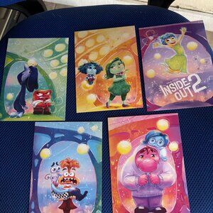 Disney PIXAR Inside Out 2 Postcard Set